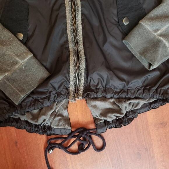 FREE PEOPLE FULL ZIP TRACK COAT SIZE XS - Picture 3 of 11